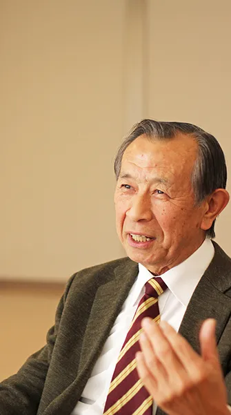 インタビュー風景